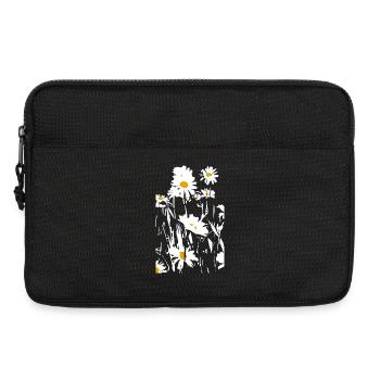 DAISIES - Laptop bag 13" - black - Front