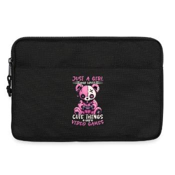Pastel Goth Soft Goth Gaming Gamer - Laptoptasche 13" - Schwarz - Vorne
