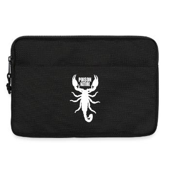 Gift-Natur: Skorpion - Laptoptasche 13" - Schwarz - Vorne
