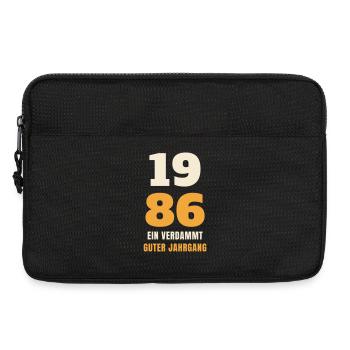 1986 Ein verdammt guter Jahrgang 40. Geburtstag - Laptoptasche 13" - Schwarz - Vorne