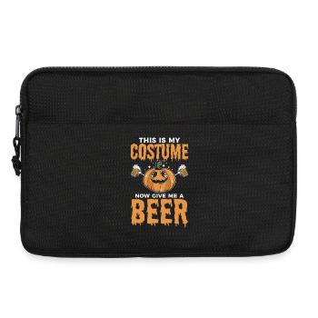 This Is My Halloween Costume Now Give Me A Beer - Laptoptasche 13" - Schwarz - Vorne