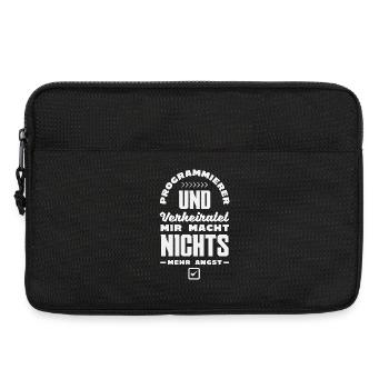 Programmierer Nichts Angst - Laptoptasche 13" - Schwarz - Vorne