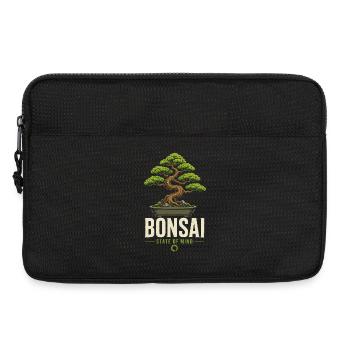 Plante d’arbre à bonsaï japonais ZenMind Bonsai - Sacoche pour ordinateur portable 13 pouces - noir - Devant