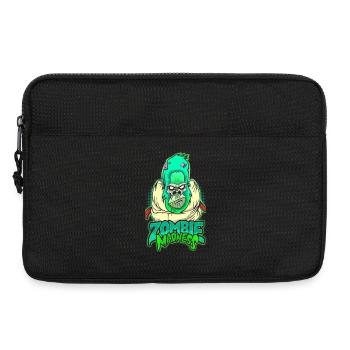 Zombie Gorilla - Laptop bag 13" - black - Front