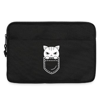 Chat Chats - Sacoche pour ordinateur portable 13 pouces - noir - Devant