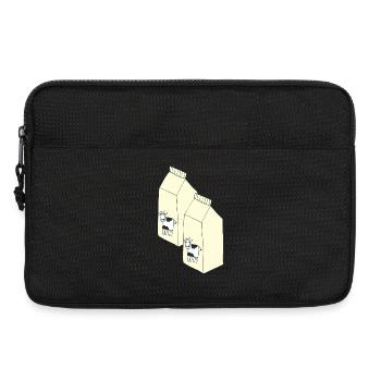 tetrapack milk - Laptop bag 13" - black - Front