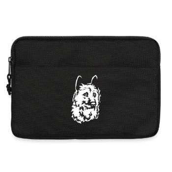 Laekenois head "Black Edition" - Laptop bag 13" - black - Front