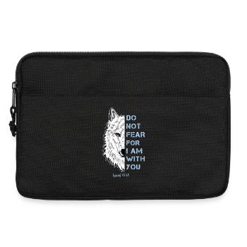 Citation religieuse - Sacoche pour ordinateur portable 13 pouces - noir - Devant