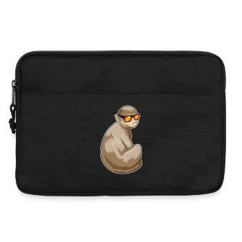 Monkey Sunglasses - Laptop bag 13" - black - Front