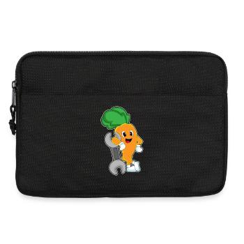 Carrot Mechanic Wrench Workshop - Laptop bag 13" - black - Front