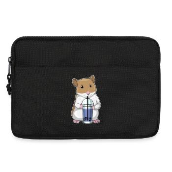 Hamster Bubble Tea - Sacoche pour ordinateur portable 13 pouces - noir - Devant