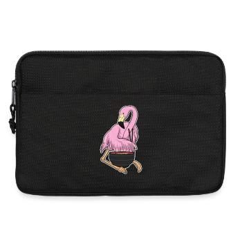 Cuisson de ramen pour Chef Flamant Rose - Sacoche pour ordinateur portable 13 pouces - noir - Devant