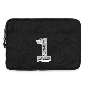 Berlin Liebe! - Laptoptasche 13" - Schwarz - Vorne