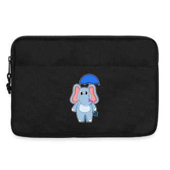 Elephant Umbrella - Laptop bag 13" - black - Front