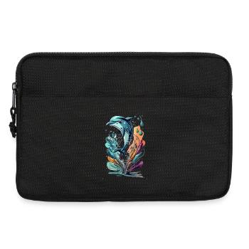 DELFIN - Laptoptasche 13" - Schwarz - Vorne