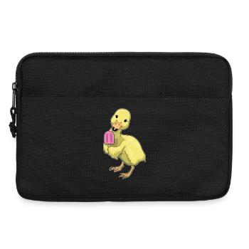 Duck Popsicles - Laptop bag 13" - black - Front