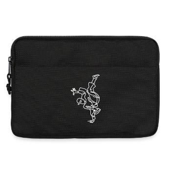Croquis de breakdance - Sacoche pour ordinateur portable 13 pouces - noir - Devant