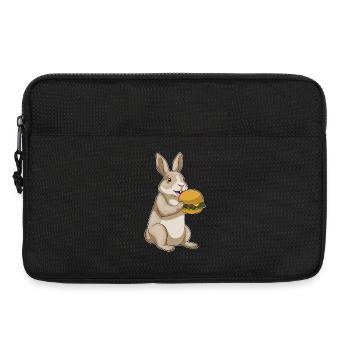 Bunny Cheeseburger - Sacoche pour ordinateur portable 13 pouces - noir - Devant