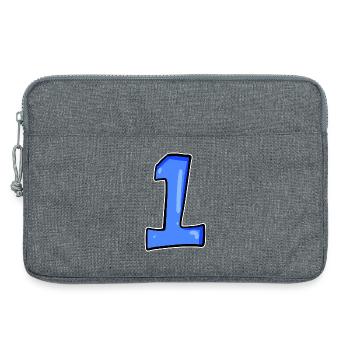 1 - Laptop bag 13" - heather grey - Front