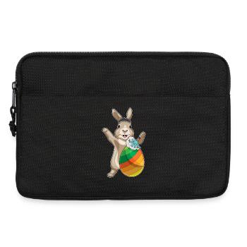Osterhase Ostern Reinigung - Laptoptasche 13" - Schwarz - Vorne