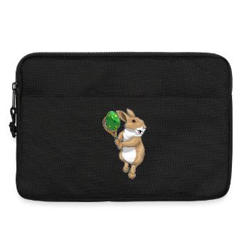 Tennis de Pâques des Lapins de Pâques - Sacoche pour ordinateur portable 13 pouces - noir - Devant