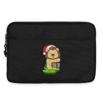 Forfait Noël Lion - Sacoche pour ordinateur portable 13 pouces - noir - Devant