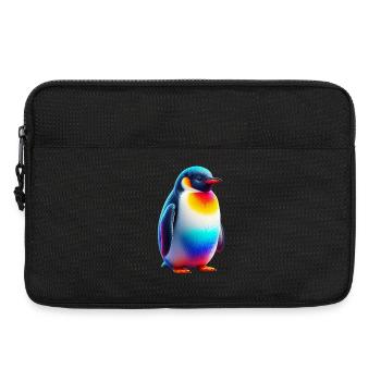 Pinguin - Laptoptasche 13" - Schwarz - Vorne