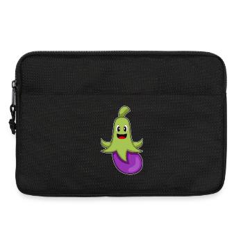 Poulpe Aubergine - Sacoche pour ordinateur portable 13 pouces - noir - Devant