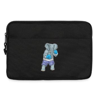 Gants de boxe Elephant Boxer Boxing - Sacoche pour ordinateur portable 13 pouces - noir - Devant