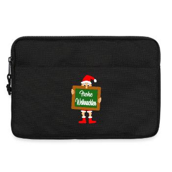 Christmas - Laptop bag 13" - black - Front