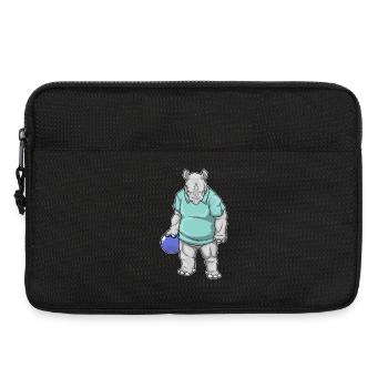 Rhino Bowling Boule de bowling - Sacoche pour ordinateur portable 13 pouces - noir - Devant