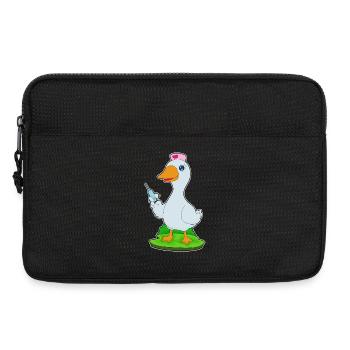 Infirmière Canard Vie Quotidienne - Sacoche pour ordinateur portable 13 pouces - noir - Devant
