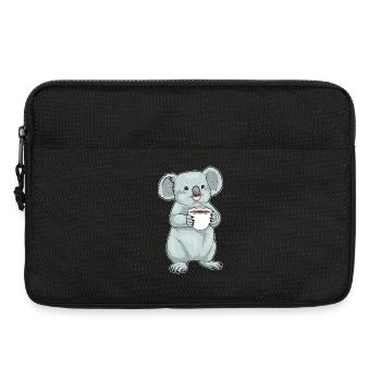 Koala Coffee Mug - Laptop bag 13" - black - Front