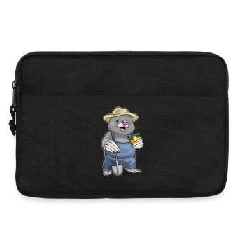 Ferme de Fruits Fermier-Taupe - Sacoche pour ordinateur portable 13 pouces - noir - Devant