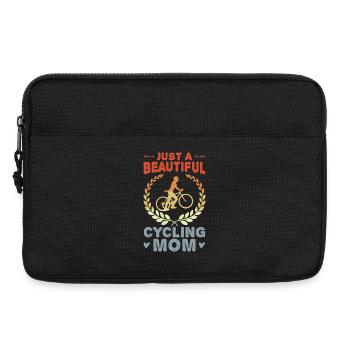 Bicycle Nut - Laptop bag 13" - black - Front