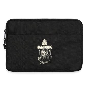 Hamburger Hafenraubein - Laptoptasche 13" - Schwarz - Vorne