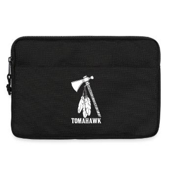 Tomahawk blanc - Sacoche pour ordinateur portable 13 pouces - noir - Devant