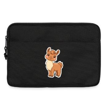 Llama Alpaca Llama Animal Gift - Laptop bag 13" - black - Front