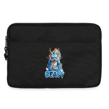Legendärer Wächterdrache | 6Kx9K 54MP - Laptoptasche 13" - Schwarz - Vorne