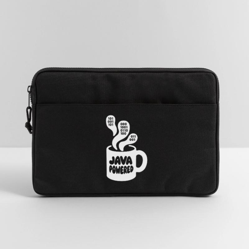 Java Powered Mug: Binary Steam Laptoptasche 13"