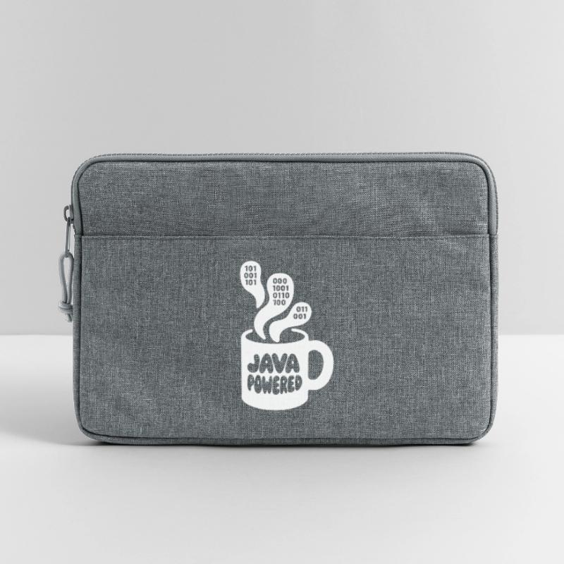 Java Powered Mug: Binary Steam Laptop bag 13"