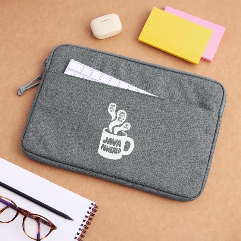 Java Powered Mug: Binary Steam Laptop bag 13"