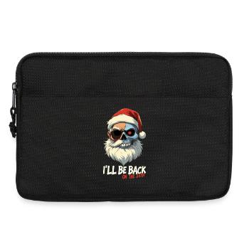 Terminator Santa be back presents - Laptop bag 13" - black - Front