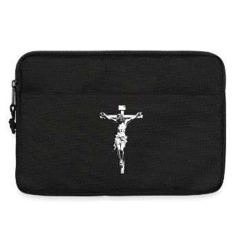 Jesus Christ Christian God - Laptop bag 13" - black - Front