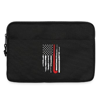 Hockey sur glace Hockey Hockey Joueur de hockey - Sacoche pour ordinateur portable 13 pouces - noir - Devant