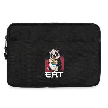 Panda Ramen Japanese Food - Laptop bag 13" - black - Front