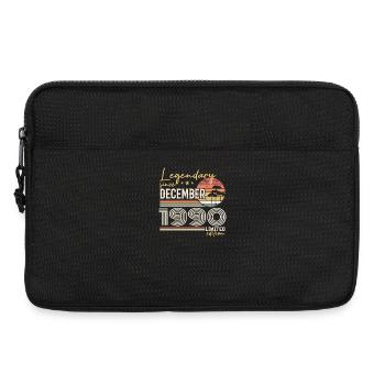 December 1990 35th Anniversary Gift - Laptop bag 13" - black - Front