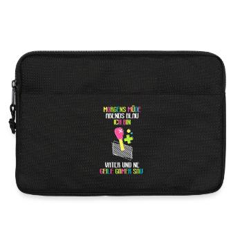 Gamer Gaming Father Father's Day Saying Gaming Dad - Laptop bag 13" - black - Front