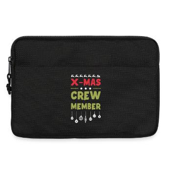 X-Mas Crew Member - Laptop bag 13" - black - Front