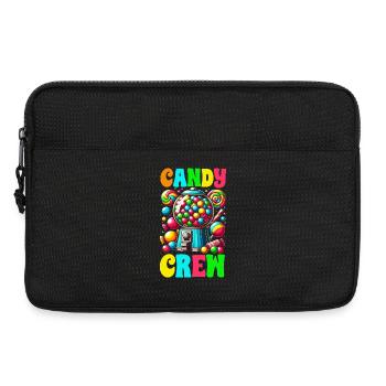 Candy Crew Décoration Candy Lover Sweet Tooth - Sacoche pour ordinateur portable 13 pouces - noir - Devant
